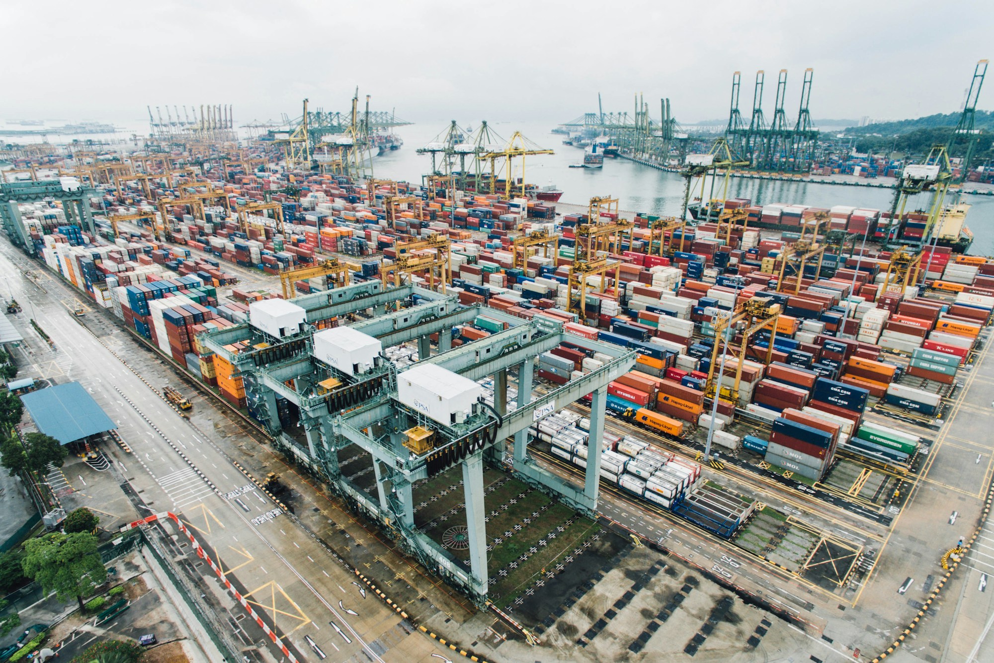 Logistics and global trade banner